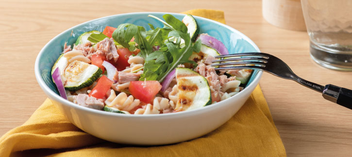 Pastasalade met tonijn