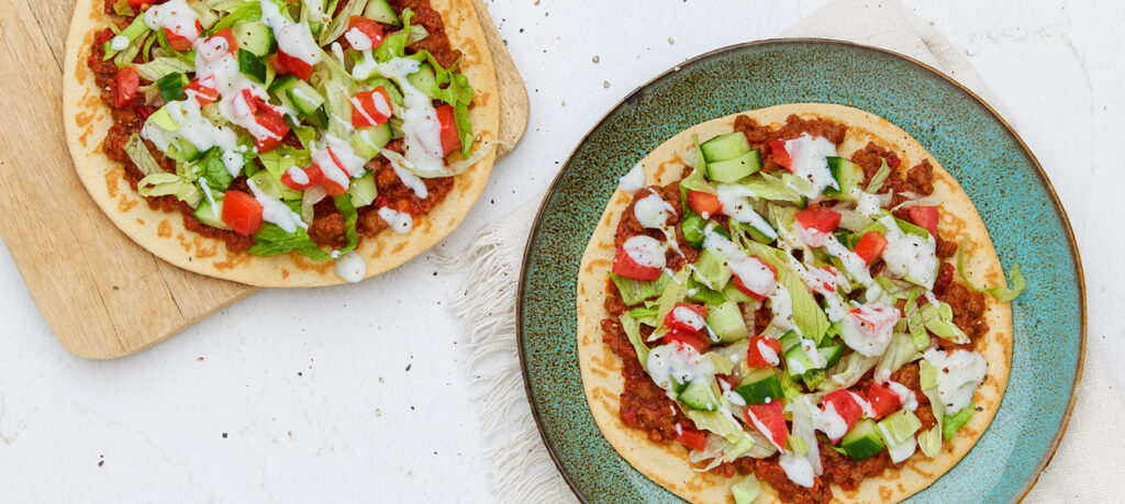 Gezonde Turkse pizza