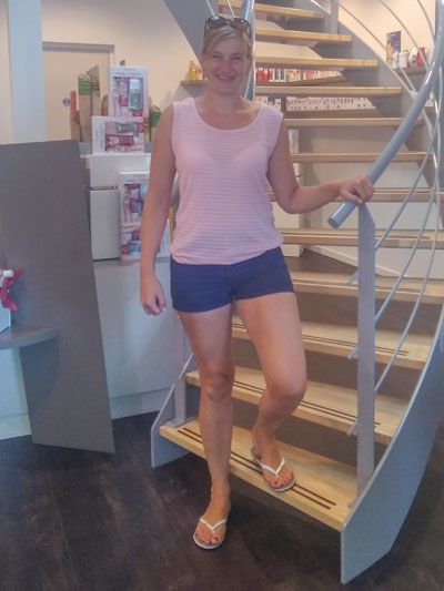 Ik draag gewoon weer een korte broek!*