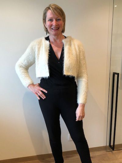 Mijn grote doel was mezelf bewonderen in nieuwe kleding en dat is me gelukt!*