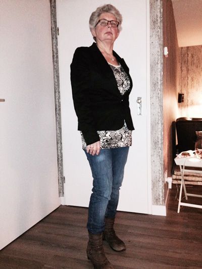 Zelfs de broek van mijn dochter past nu!*