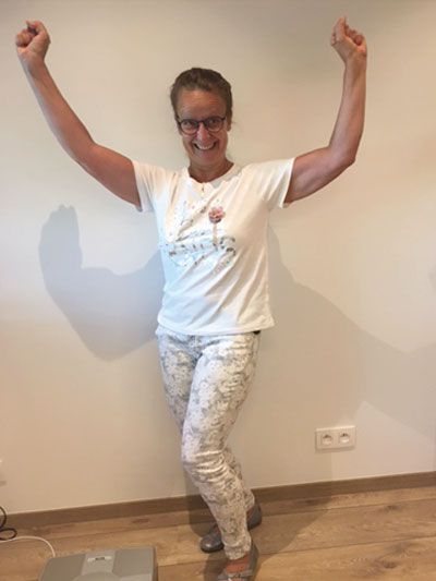 Succesverhaal afvallen, resultaat van een deelnemer