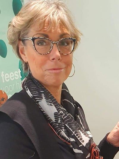 Ik ben heel blij met de steun van mijn coach!*