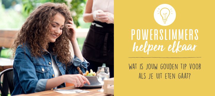 Wij helpen elkaar: uit eten